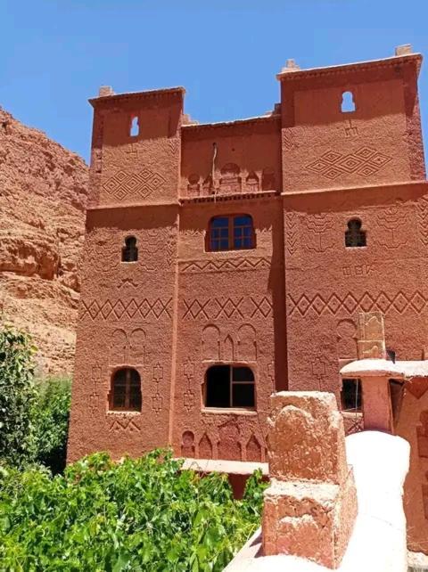 Riad Atlas Berbere Boumalne Buitenkant foto
